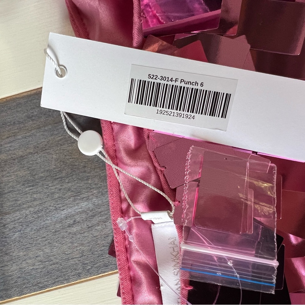 Jonathan Simkhai Pink Sequin Skirt - Picture 2 of 4